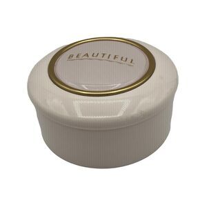 Estee Lauder Beautiful Perfumed Body Powder 2 oz w/ Puff Vintage 50% Full